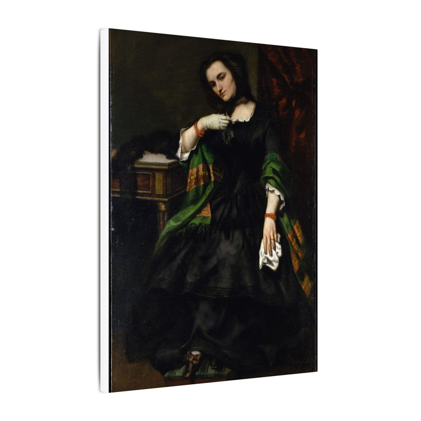 Madame Auguste Cuoq (Mathilde Desportes, 1827–1910) - Gustave Courbet