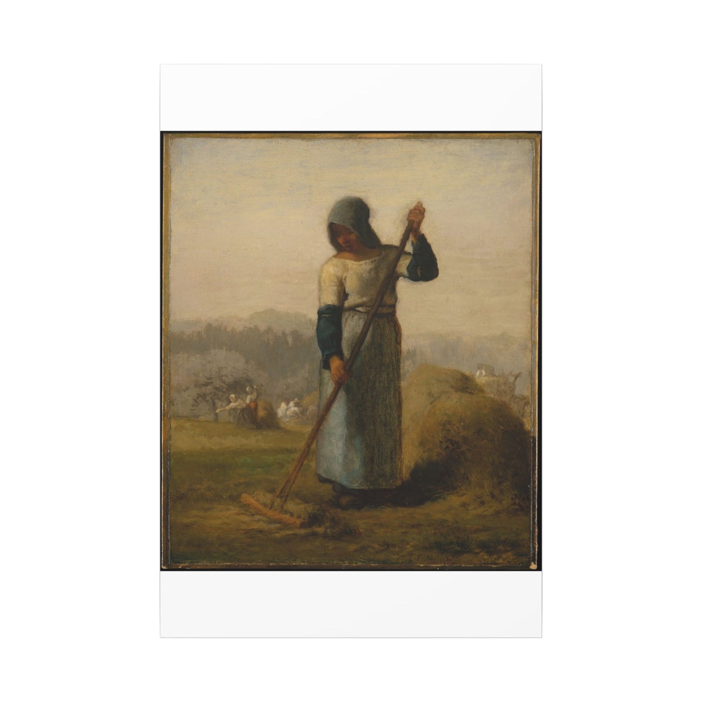 Woman with a Rake - Jean-François Millet