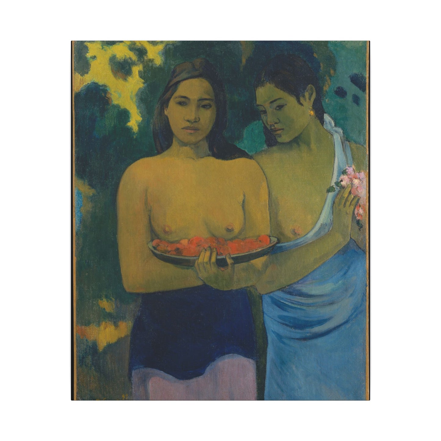 Two Tahitian Women - Paul Gauguin