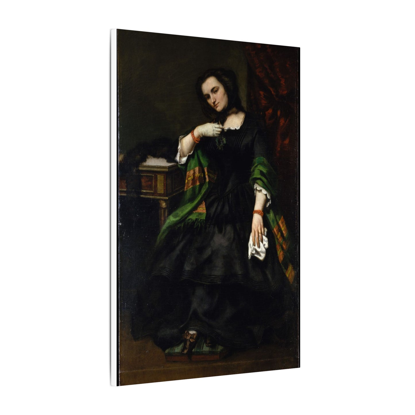 Madame Auguste Cuoq (Mathilde Desportes, 1827–1910) - Gustave Courbet