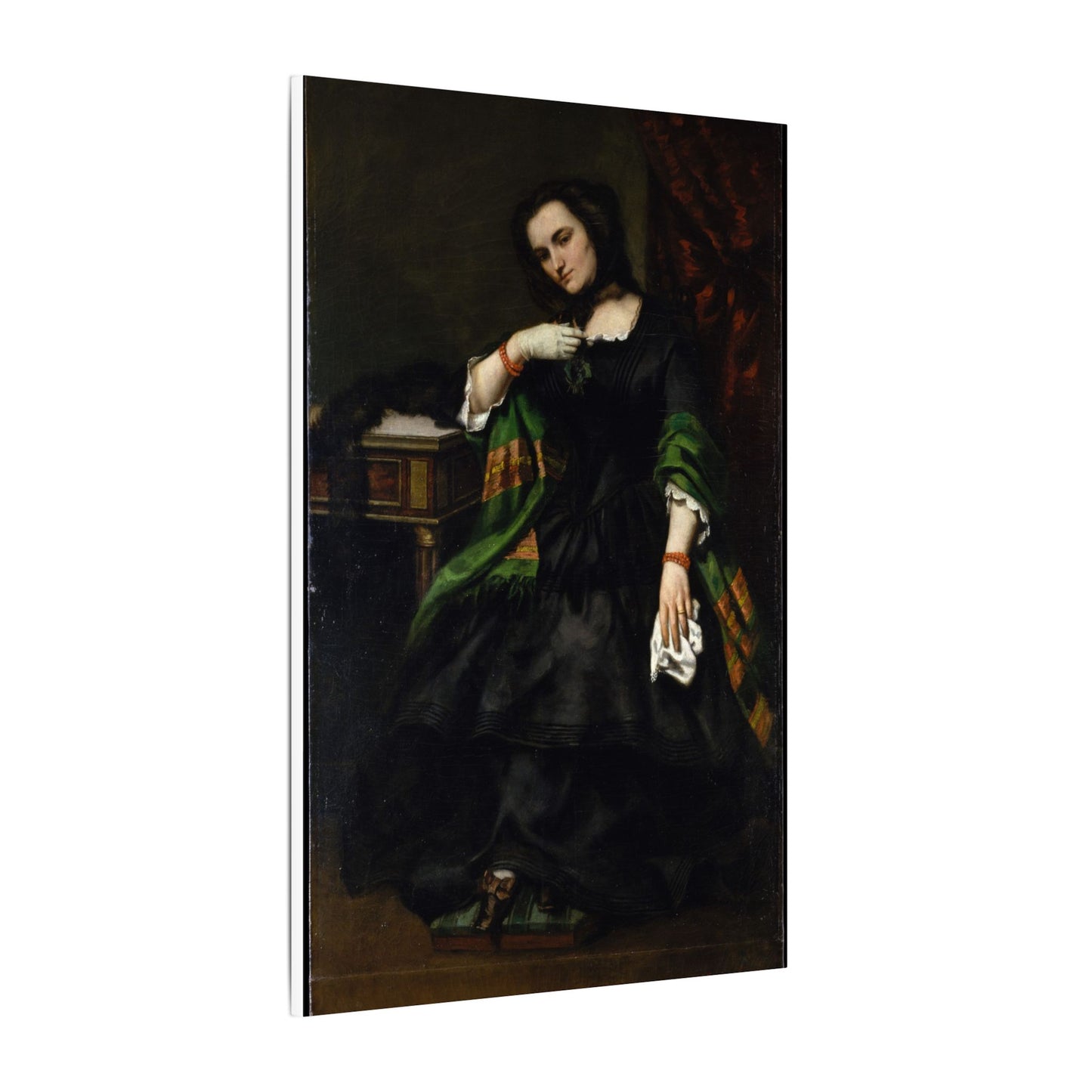 Madame Auguste Cuoq (Mathilde Desportes, 1827–1910) - Gustave Courbet