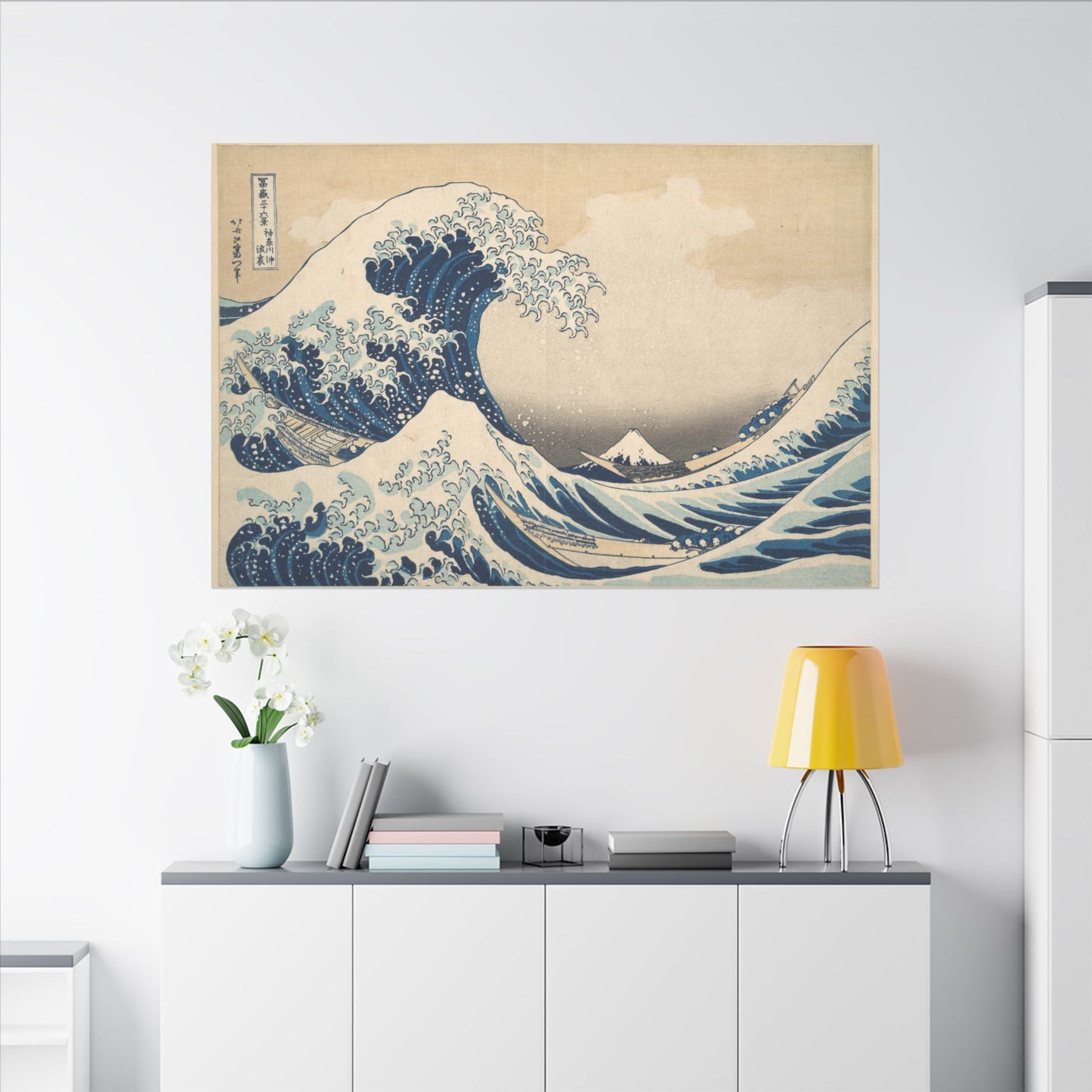 Under the Wave off Kanagawa (The Great Wave) - Katsushika Hokusai