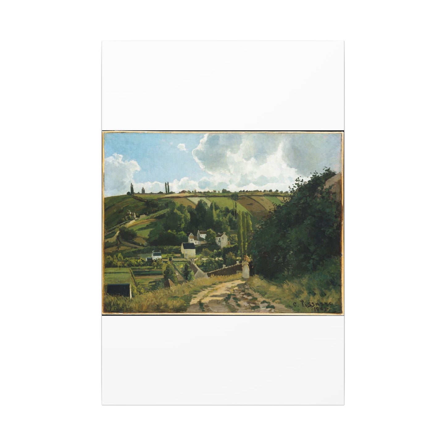 Jalais Hill, Pontoise - Camille Pissarro