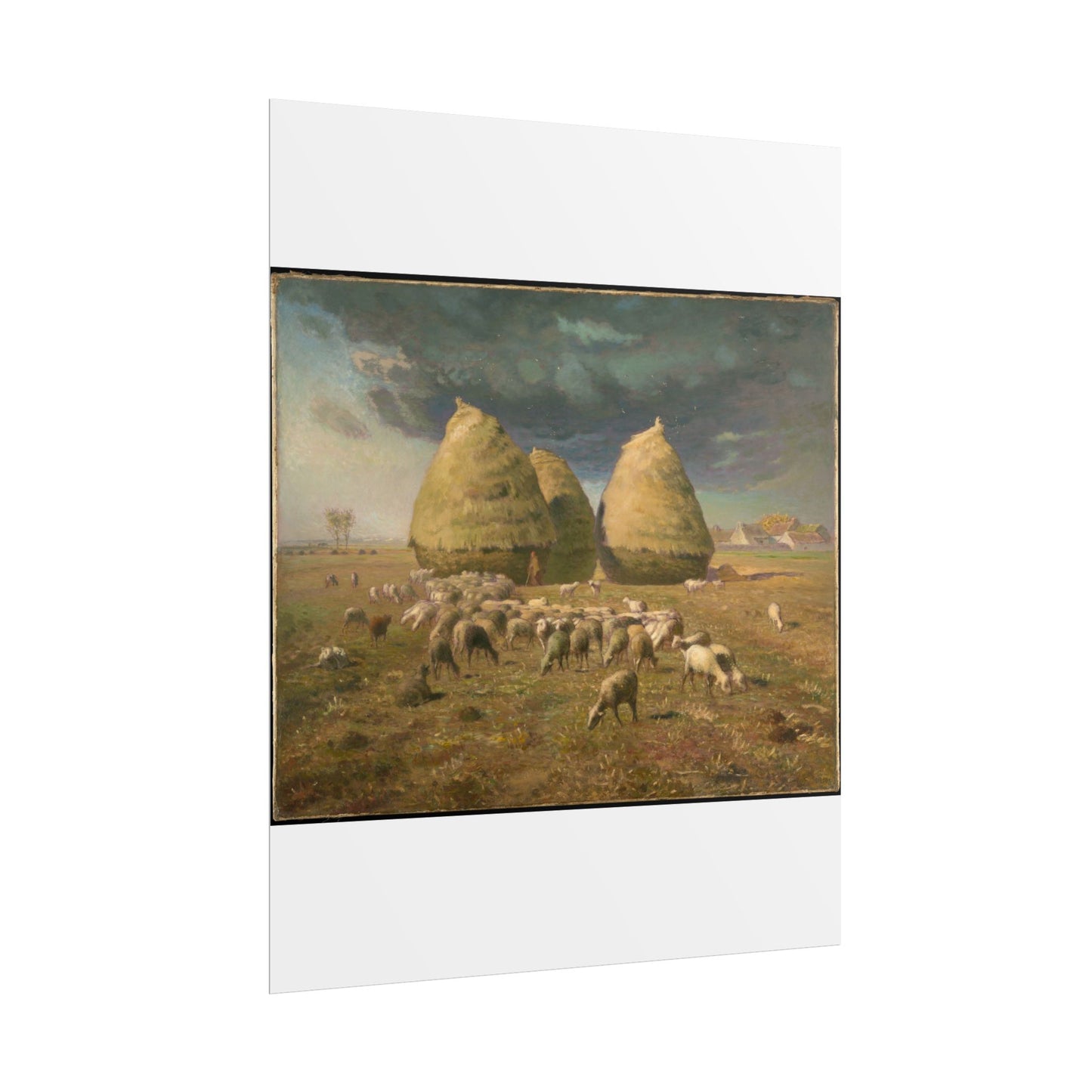 Haystacks: Autumn - Jean-François Millet