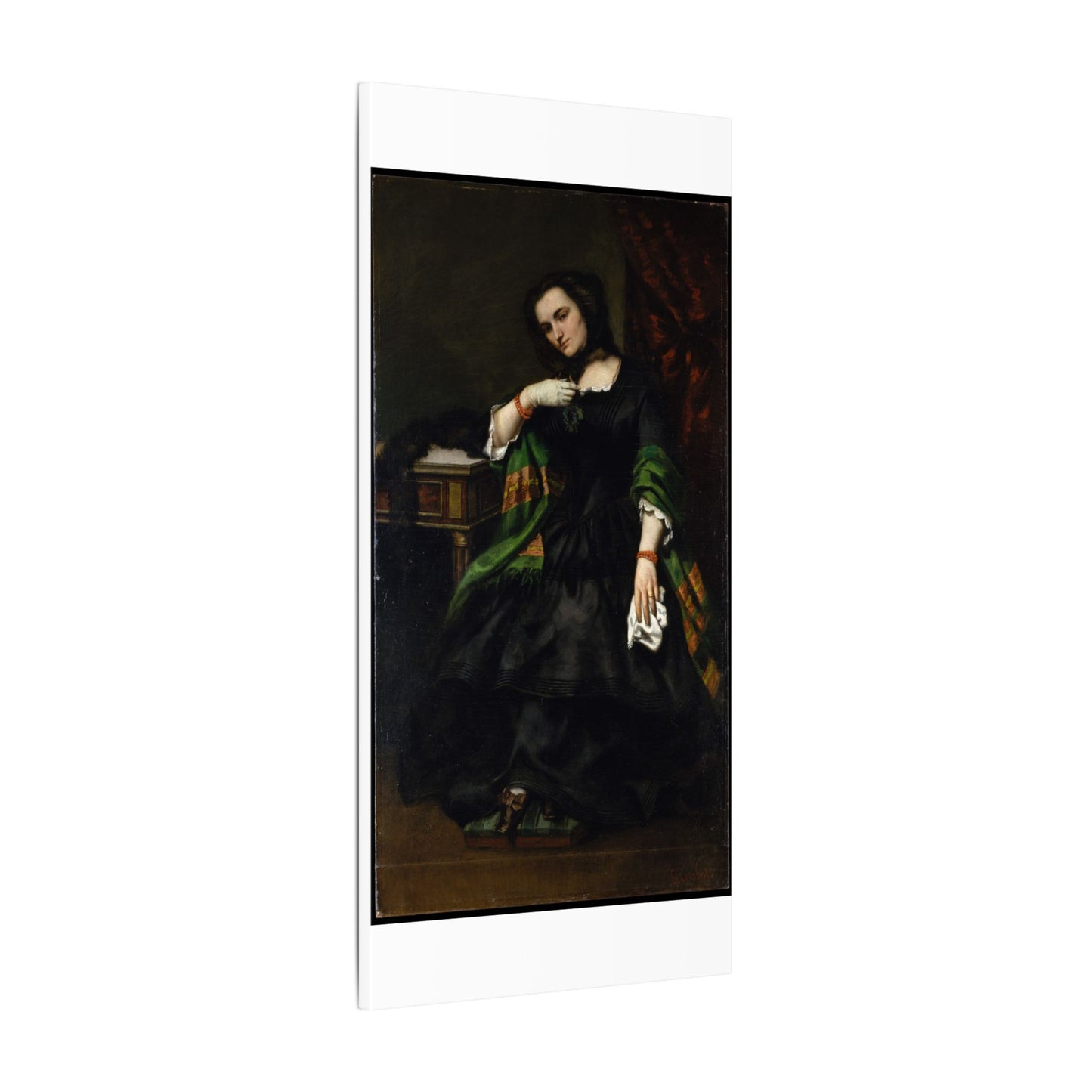 Madame Auguste Cuoq (Mathilde Desportes, 1827–1910) - Gustave Courbet