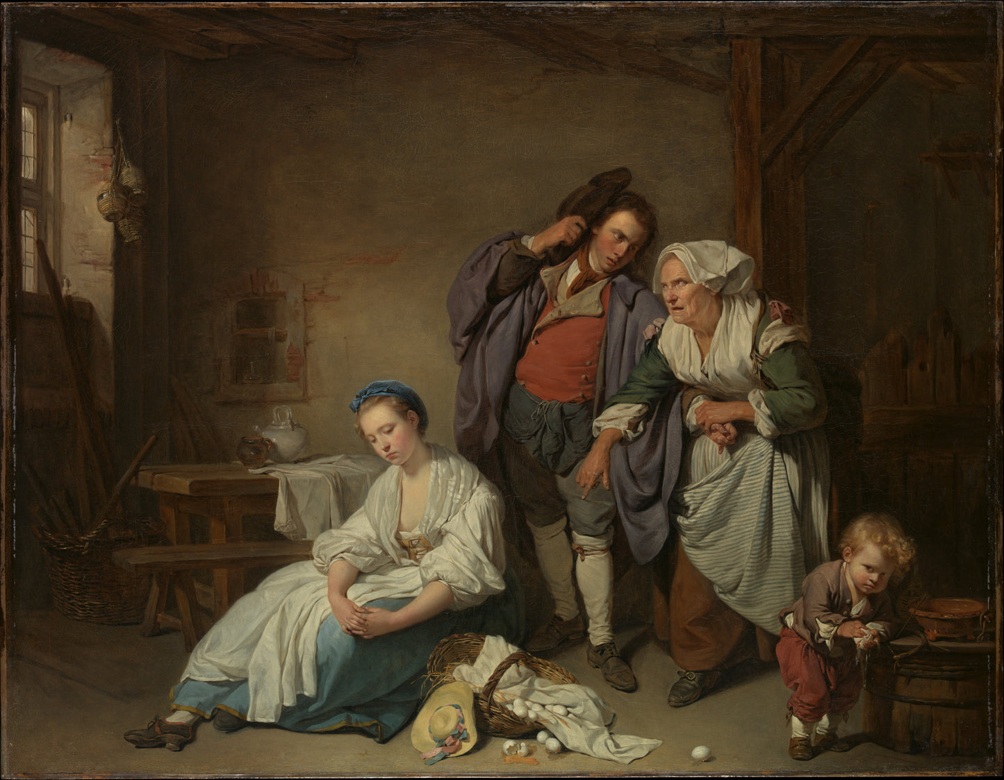 Broken Eggs — Museum Quality Canvas Print | Gallerivm