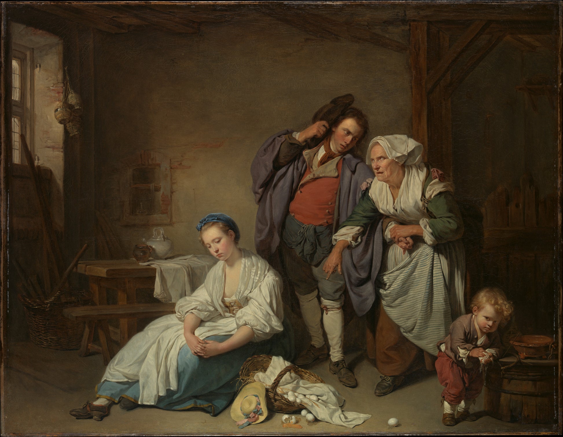 Broken Eggs — Museum Quality Canvas Print | Gallerivm