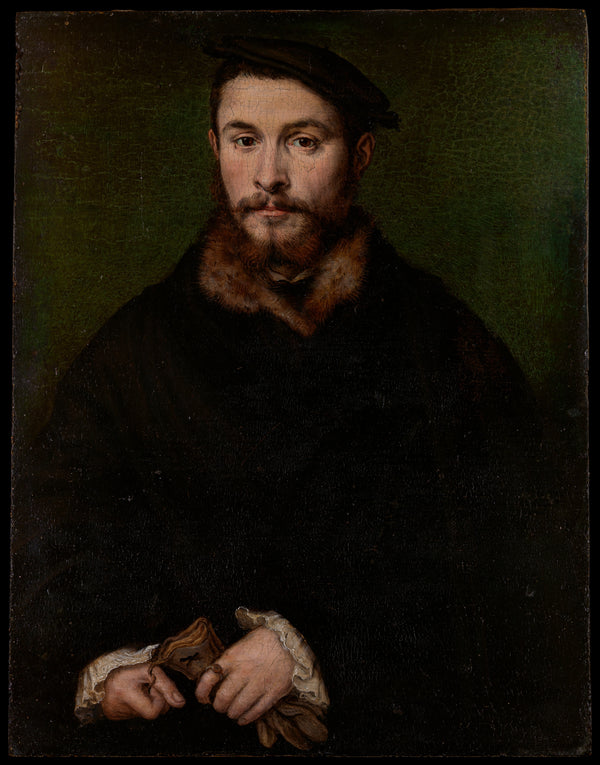Portrait of a Man with Gloves - Corneille de Lyon