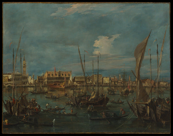 Venice from the Bacino di San Marco - Francesco Guardi