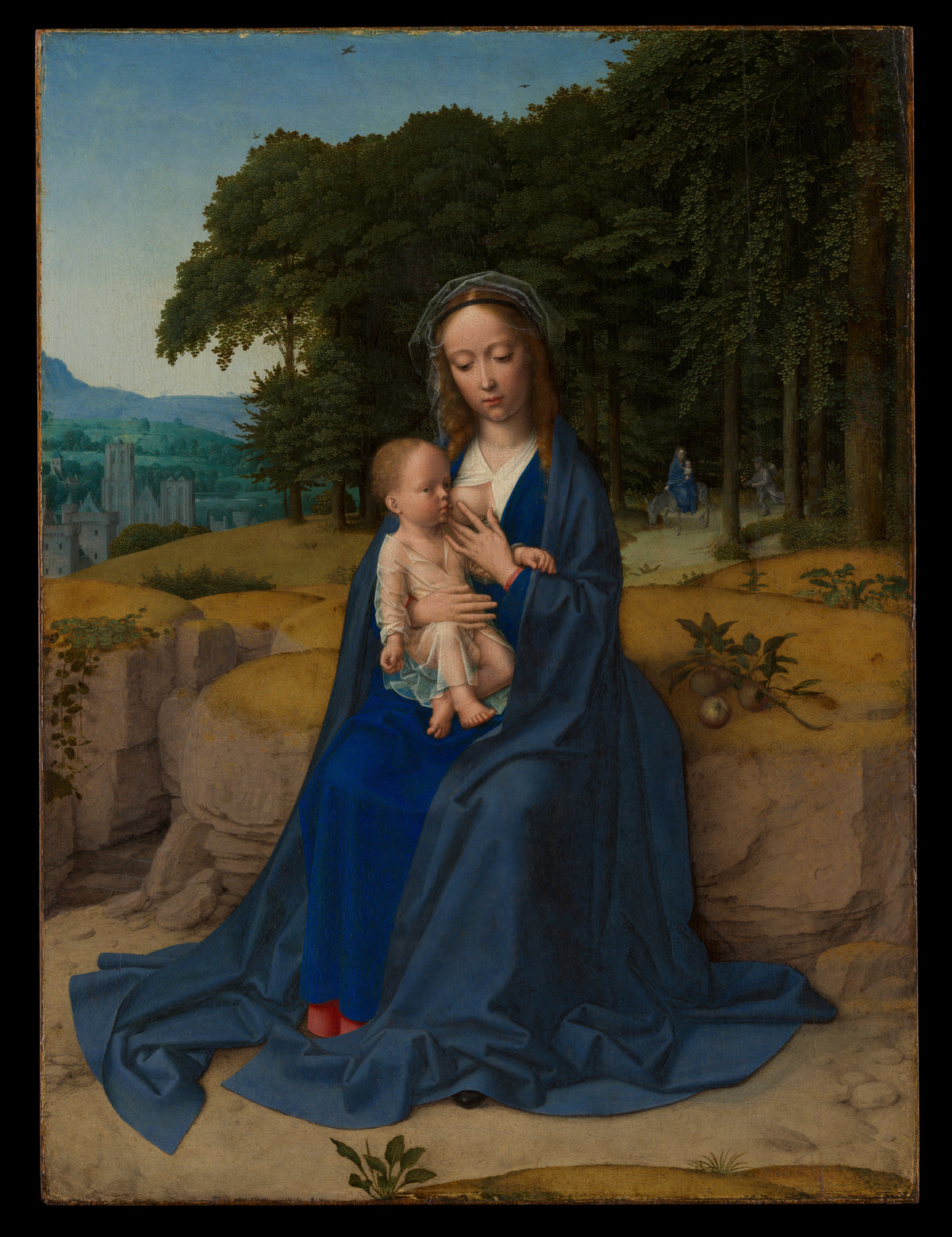 The Rest on the Flight into Egypt - Gerard David