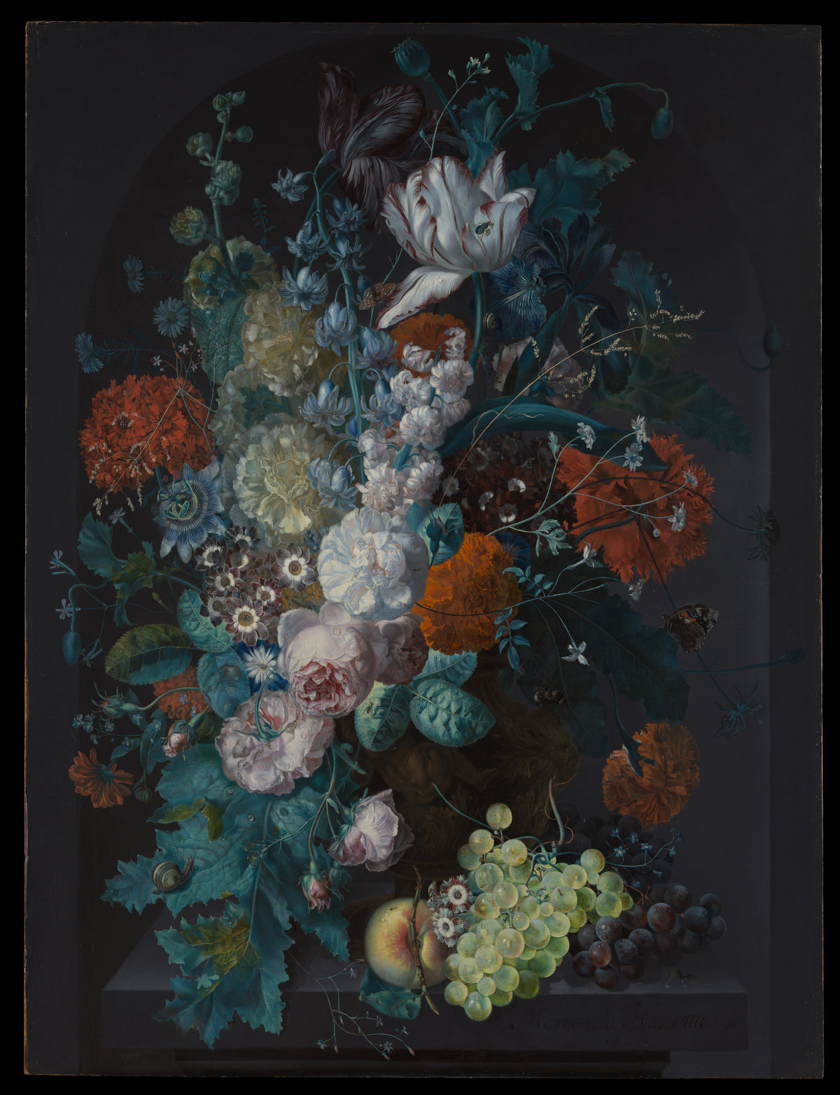 A Vase of Flowers - Margareta Haverman