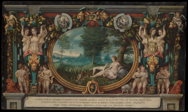 The Nymph of Fontainebleau - French (Fontainebleau) Painter