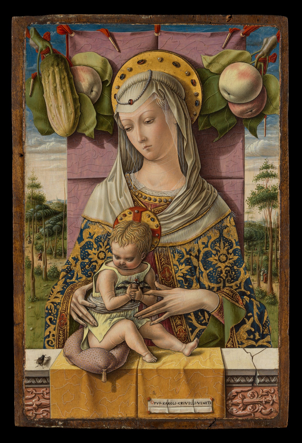 Madonna and Child - Carlo Crivelli