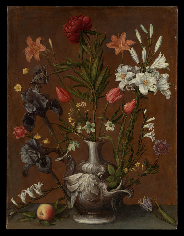 Flowers in a Grotesque Vase - Orsola Maddalena Caccia