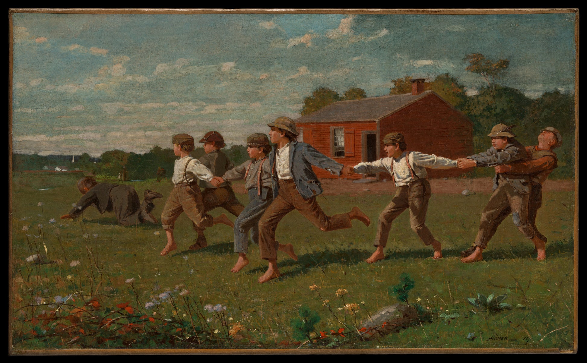 Snap the Whip — Museum Quality Canvas Print | Gallerivm