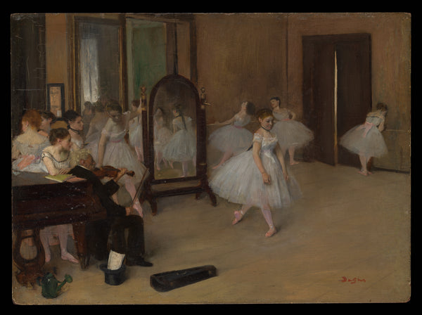 The Dancing Class — Museum Quality Canvas Print | Gallerivm