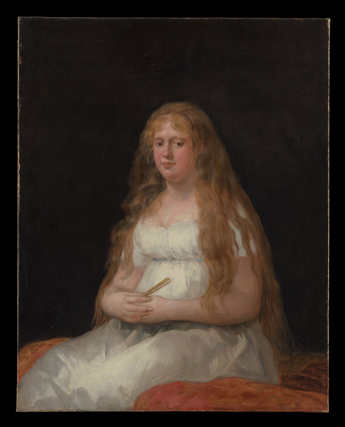 Josefa de Castilla Portugal y van Asbrock de Garcini (1775–about 1850) — Museum Quality Canvas Print | Gallerivm