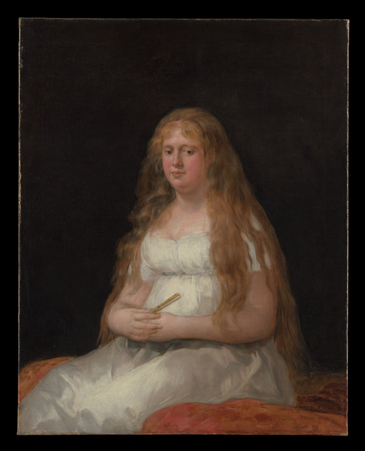 Josefa de Castilla Portugal y van Asbrock de Garcini (1775–about 1850) — Museum Quality Canvas Print | Gallerivm