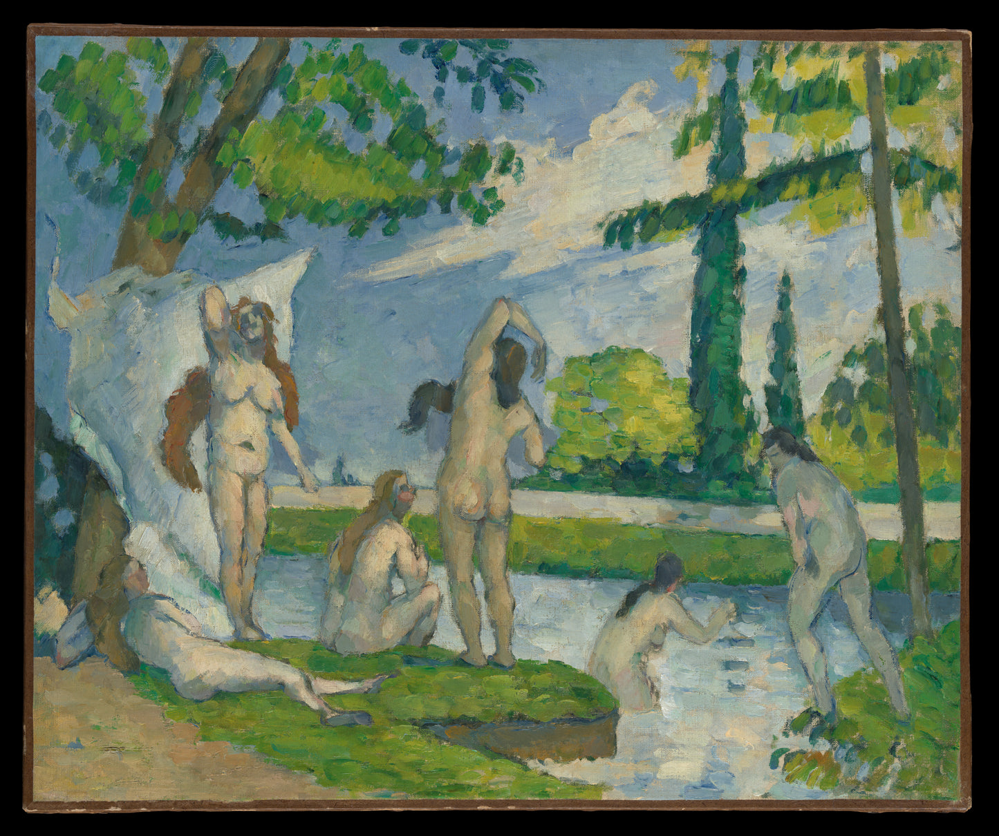 Bathers — Museum Quality Canvas Print | Gallerivm