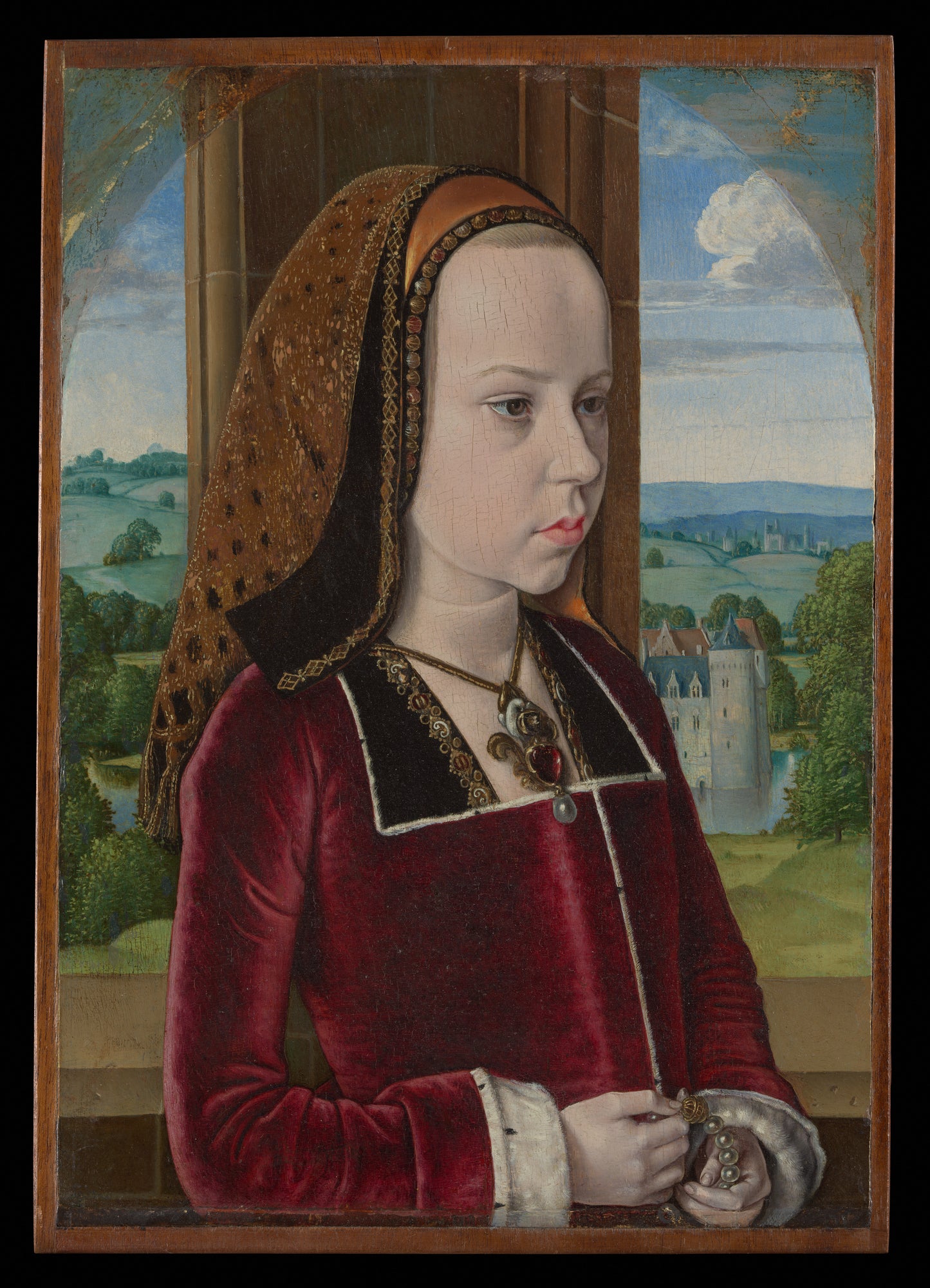 Margaret of Austria - Museum Quality Art Print by Wallmood