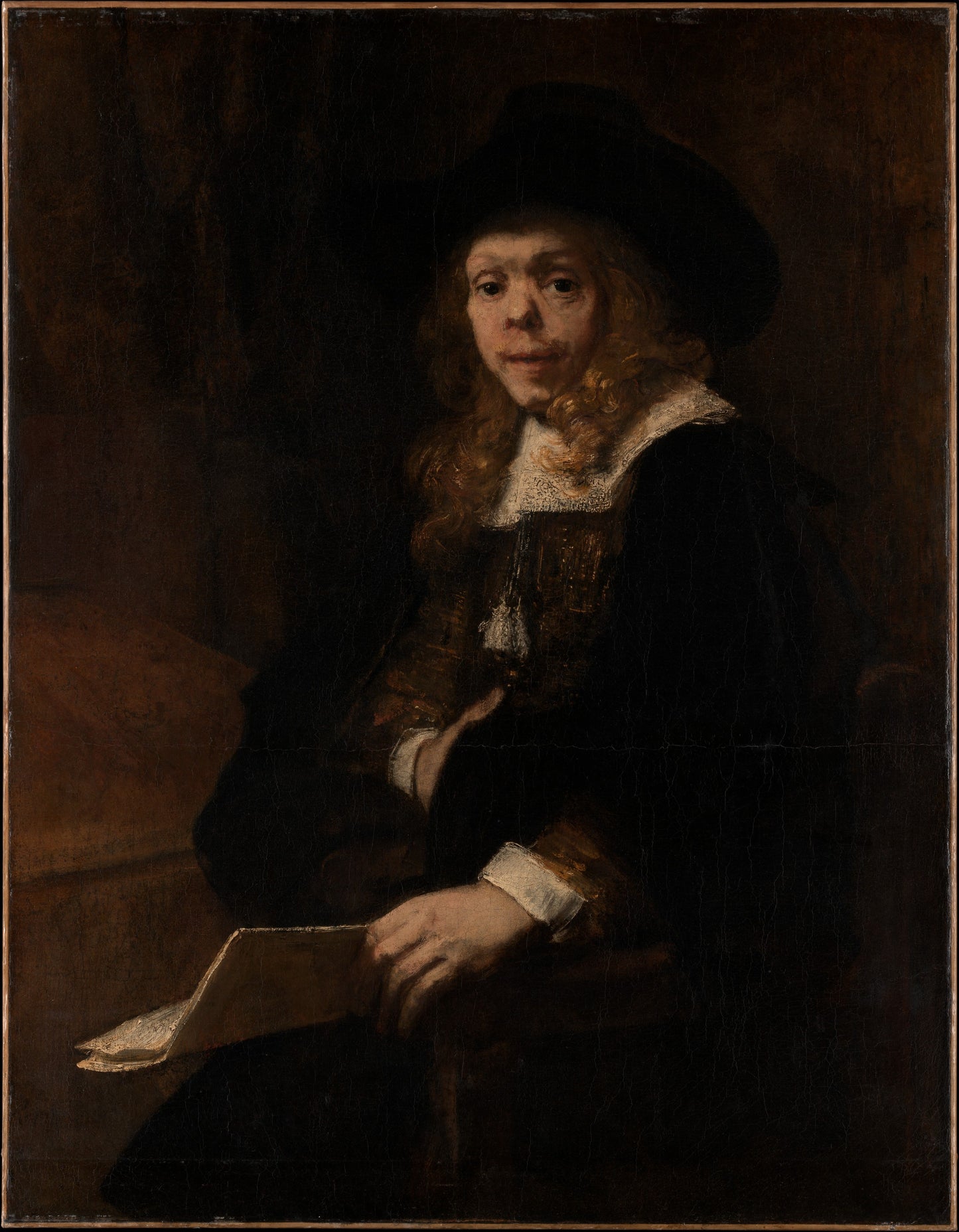 Portrait of Gerard de Lairesse - Framed Art Print | Ready to Hang by Wallmood
