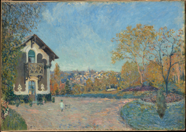View of Marly-le-Roi from Coeur-Volant - Alfred Sisley