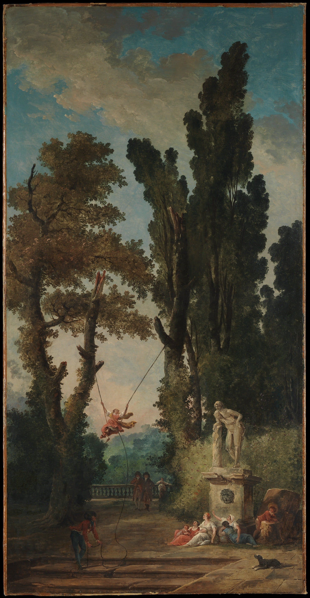 The Swing — Museum Quality Canvas Print | Gallerivm