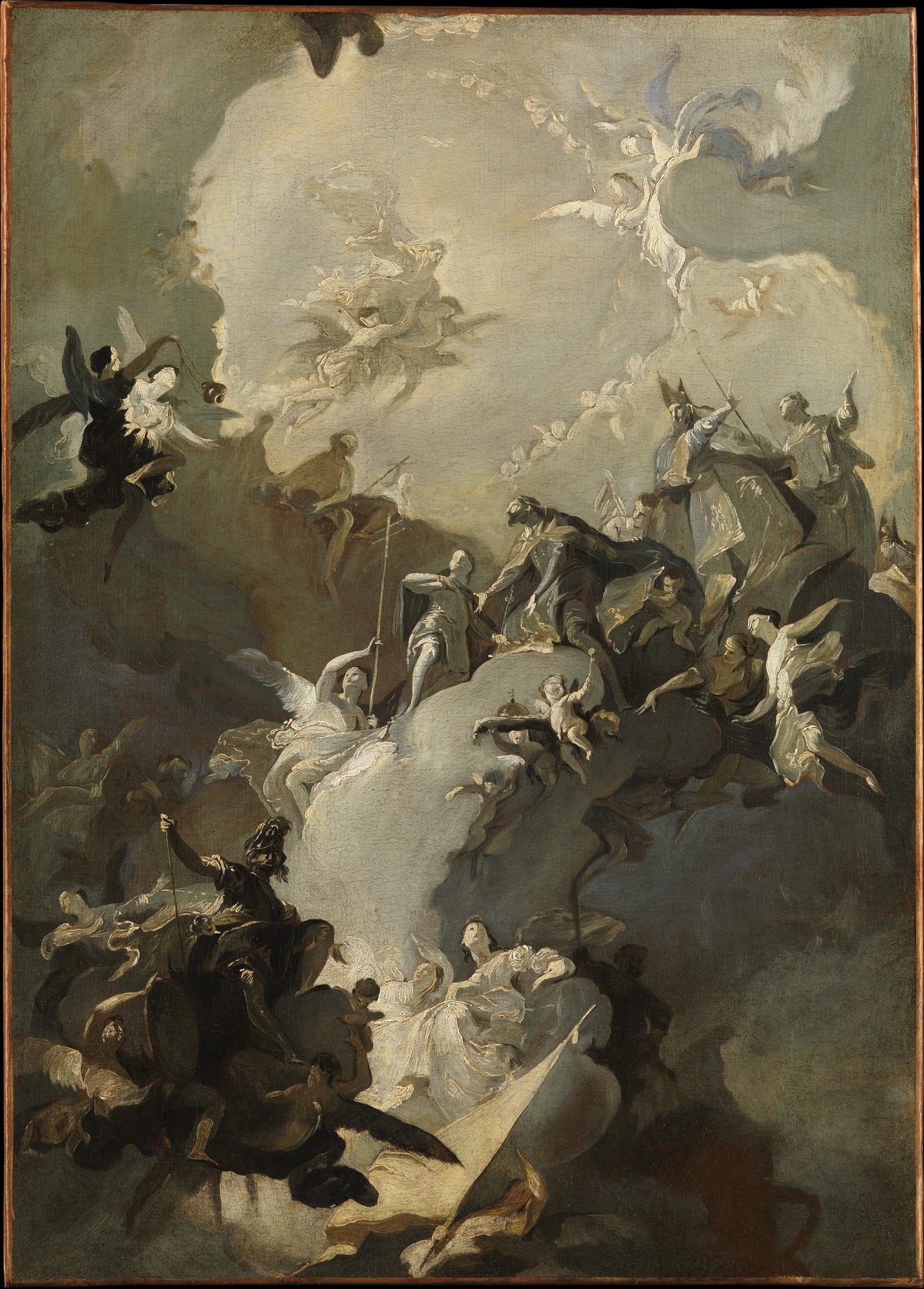 The Glorification of the Royal Hungarian Saints - Franz Anton Maulbertsch