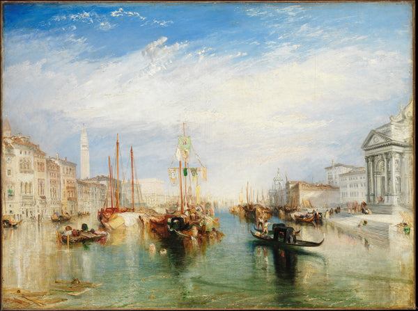 Venice, from the Porch of Madonna della Salute - Canaletto