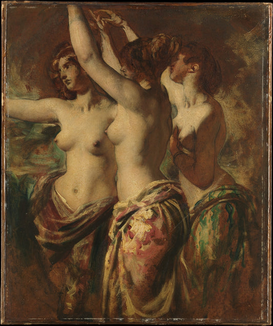 The Three Graces — Museum Quality Canvas Print | Gallerivm