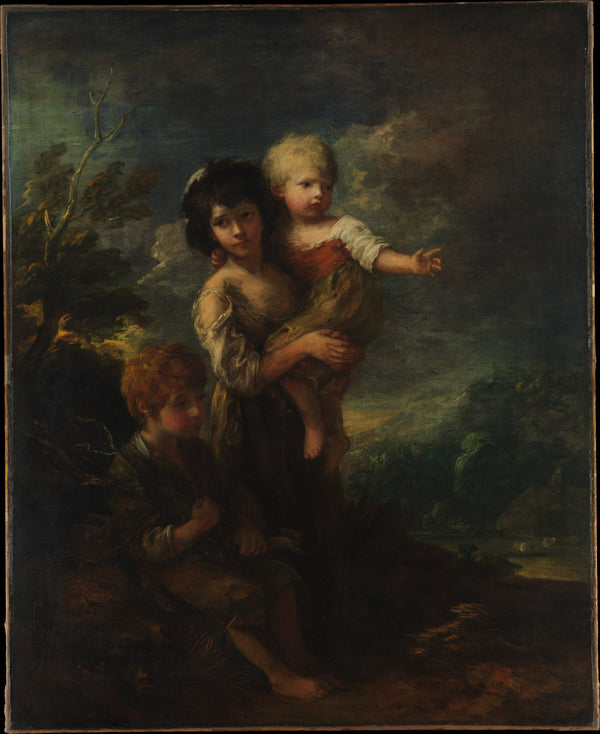 Cottage Children (The Wood Gatherers) - Thomas Gainsborough