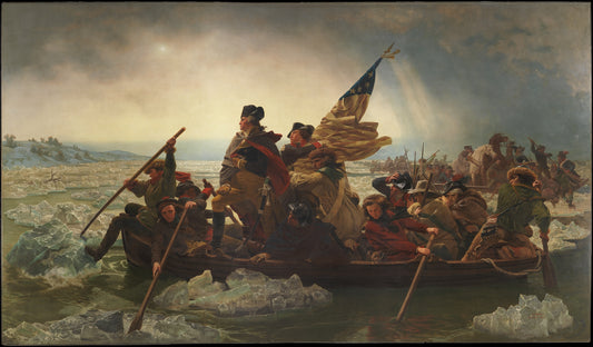 Washington Crossing the Delaware — Museum Quality Canvas Print | Gallerivm
