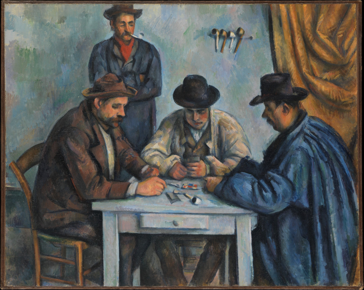 The Card Players — Museum Quality Canvas Print | Gallerivm