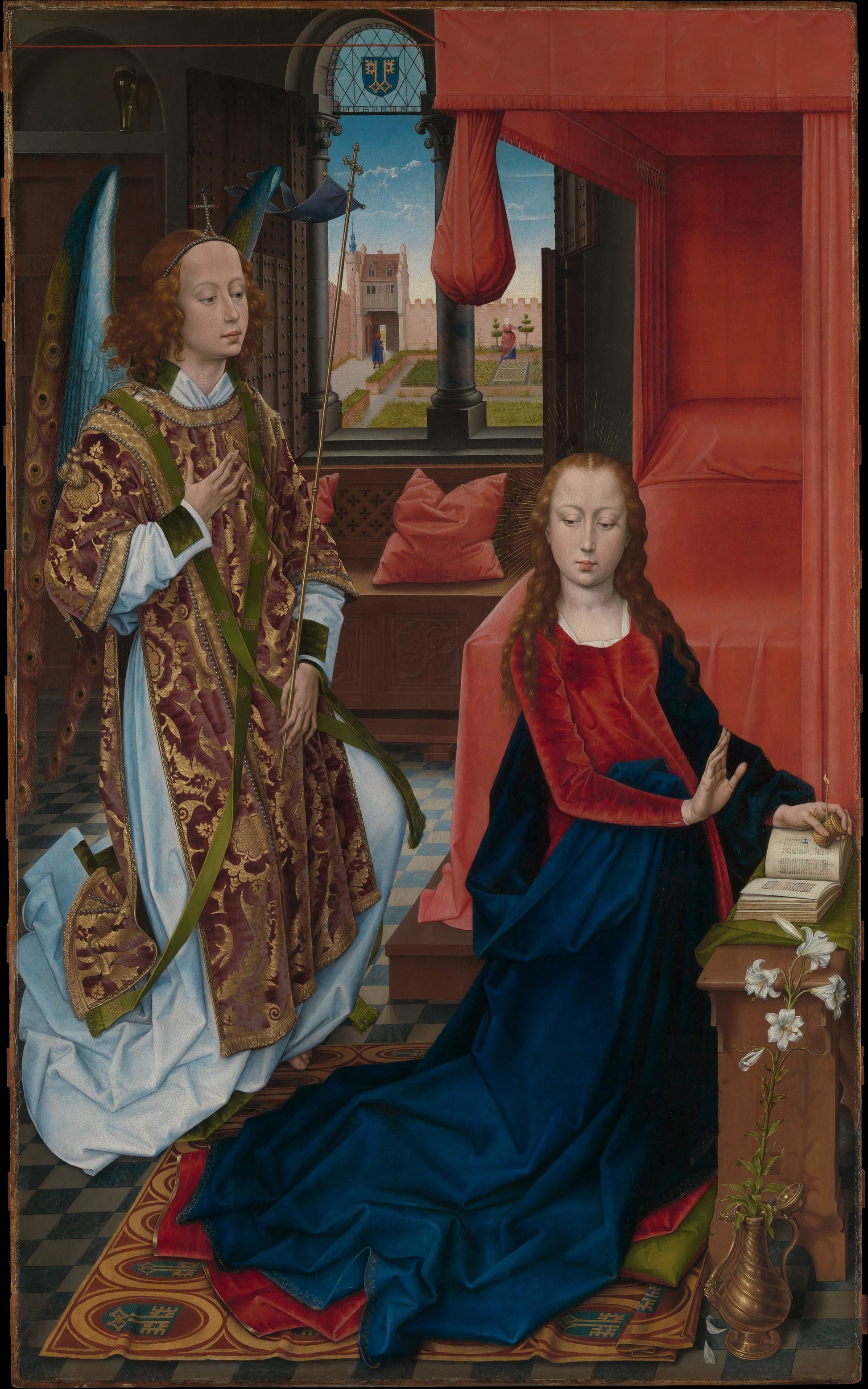 The Annunciation - Museum Quality Art Print by Wallmood