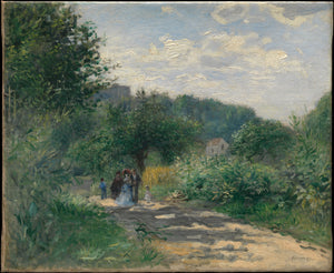 A Road in Louveciennes - Auguste Renoir 1