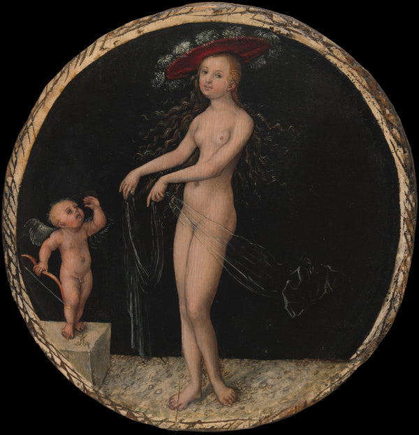 Venus and Cupid - Lucas Cranach the Elder
