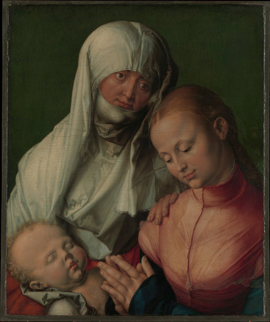 Virgin and Child with Saint Anne - Museum Quality Art Print by Wallmood