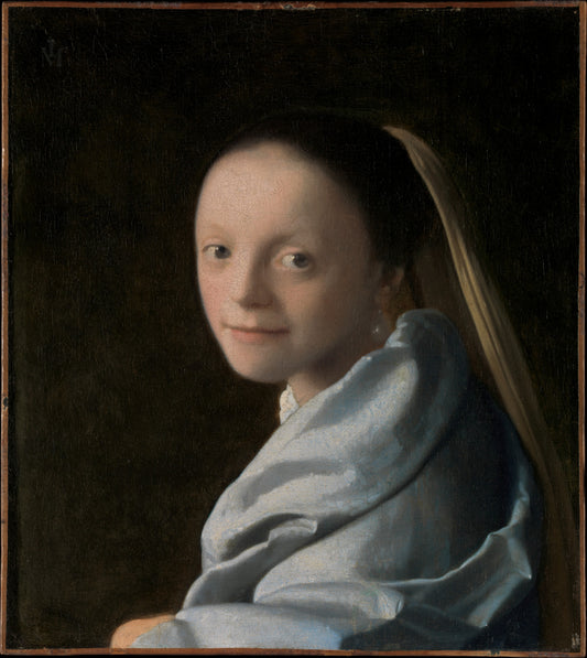 Study of a Young Woman — Museum Quality Canvas Print | Gallerivm