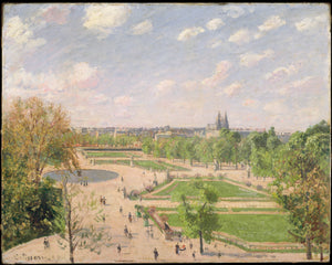 The Garden of the Tuileries on a Spring Morning - Camille Pissarro 1
