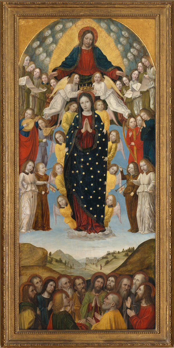 The Assumption of the Virgin - Bergognone (Ambrogio di Stefano da Fossano)