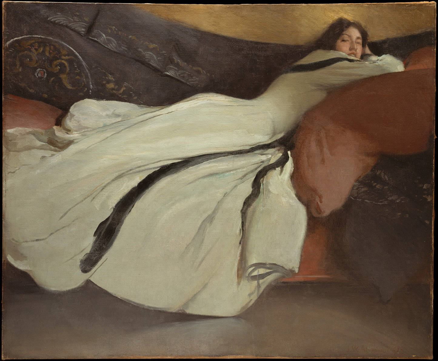Repose - Museum Quality Art Print by Wallmood