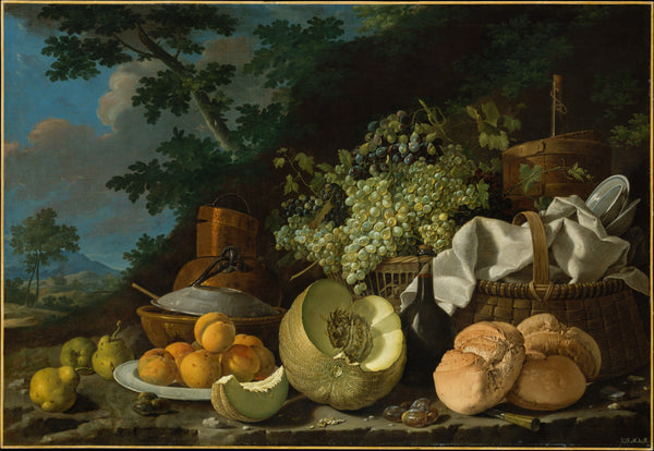 The Afternoon Meal (La Merienda) - Luis Meléndez