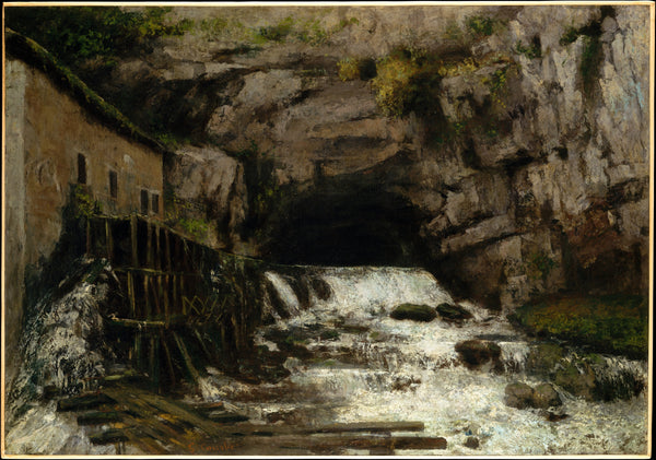 The Source of the Loue - Gustave Courbet