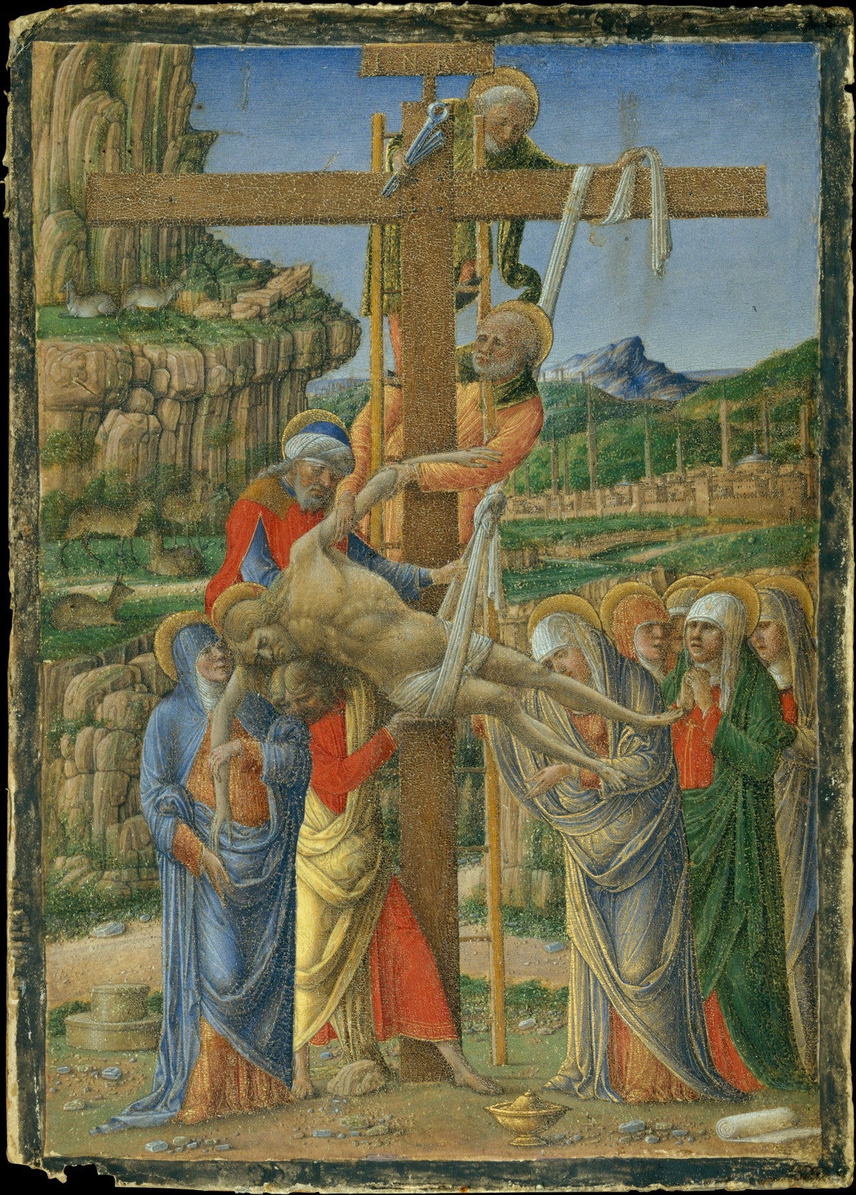 Descent from the Cross - Girolamo da Cremona