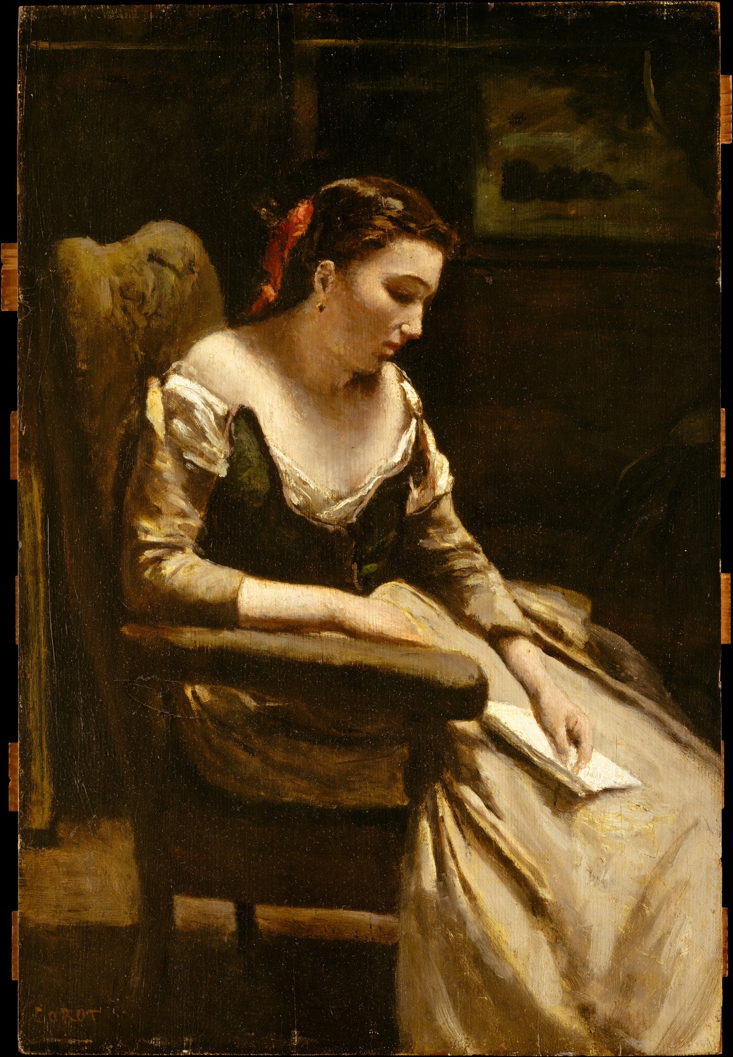The Letter — Museum Quality Canvas Print | Gallerivm