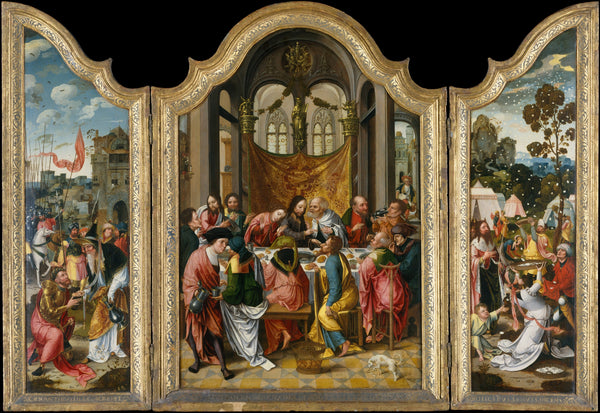 The Last Supper - Netherlandish (Antwerp Mannerist) Painters