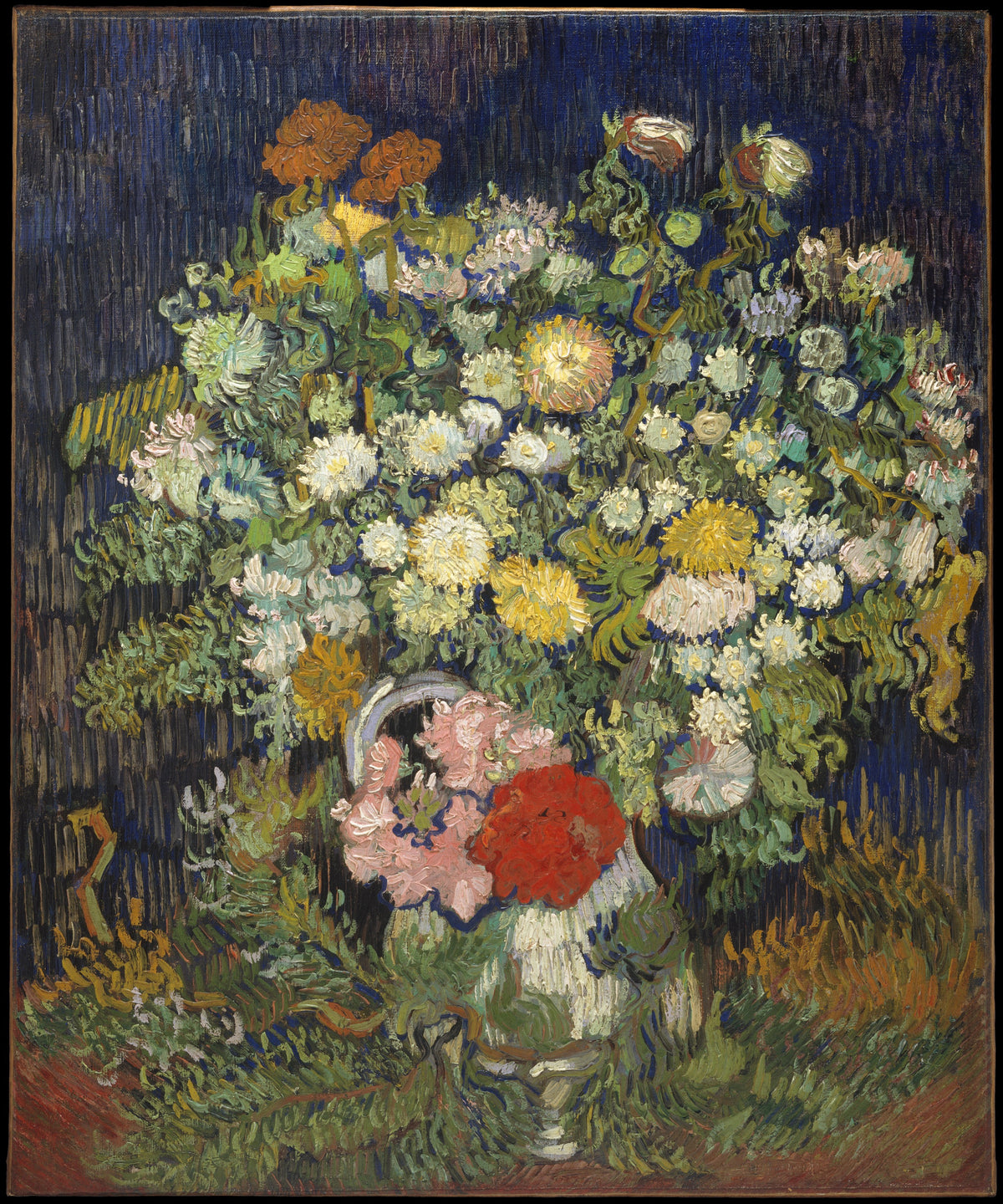 Bouquet of Flowers in a Vase - Vincent van Gogh