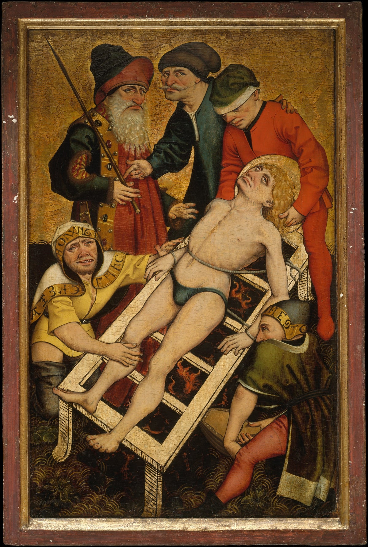 The Martyrdom of Saint Lawrence - Master of the Acts of Mercy