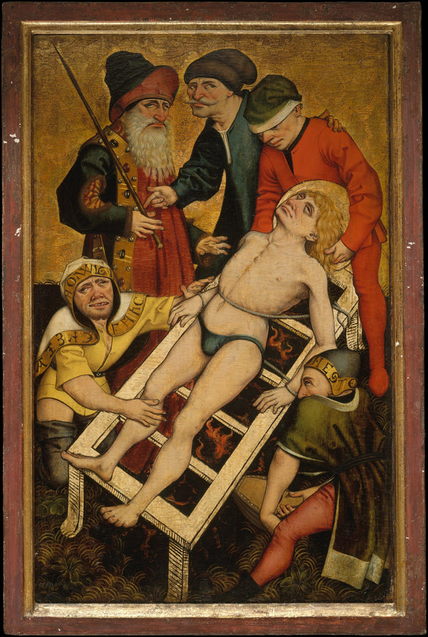 The Martyrdom of Saint Lawrence - Master of the Acts of Mercy