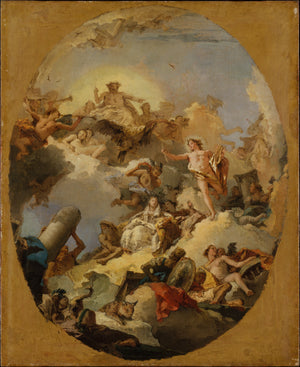 The Apotheosis of the Spanish Monarchy - Giovanni Battista Tiepolo 1
